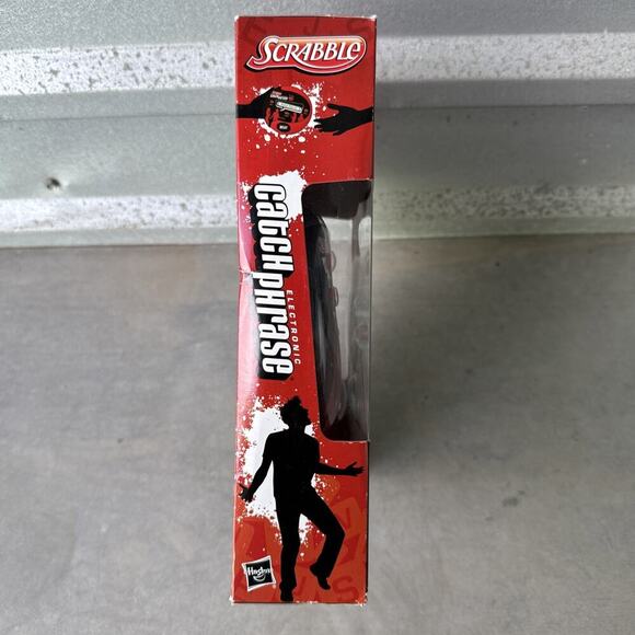 Hasbro Scrabble Electronic Catch Phrase Handheld Electronic Game - Picture 4 of 5